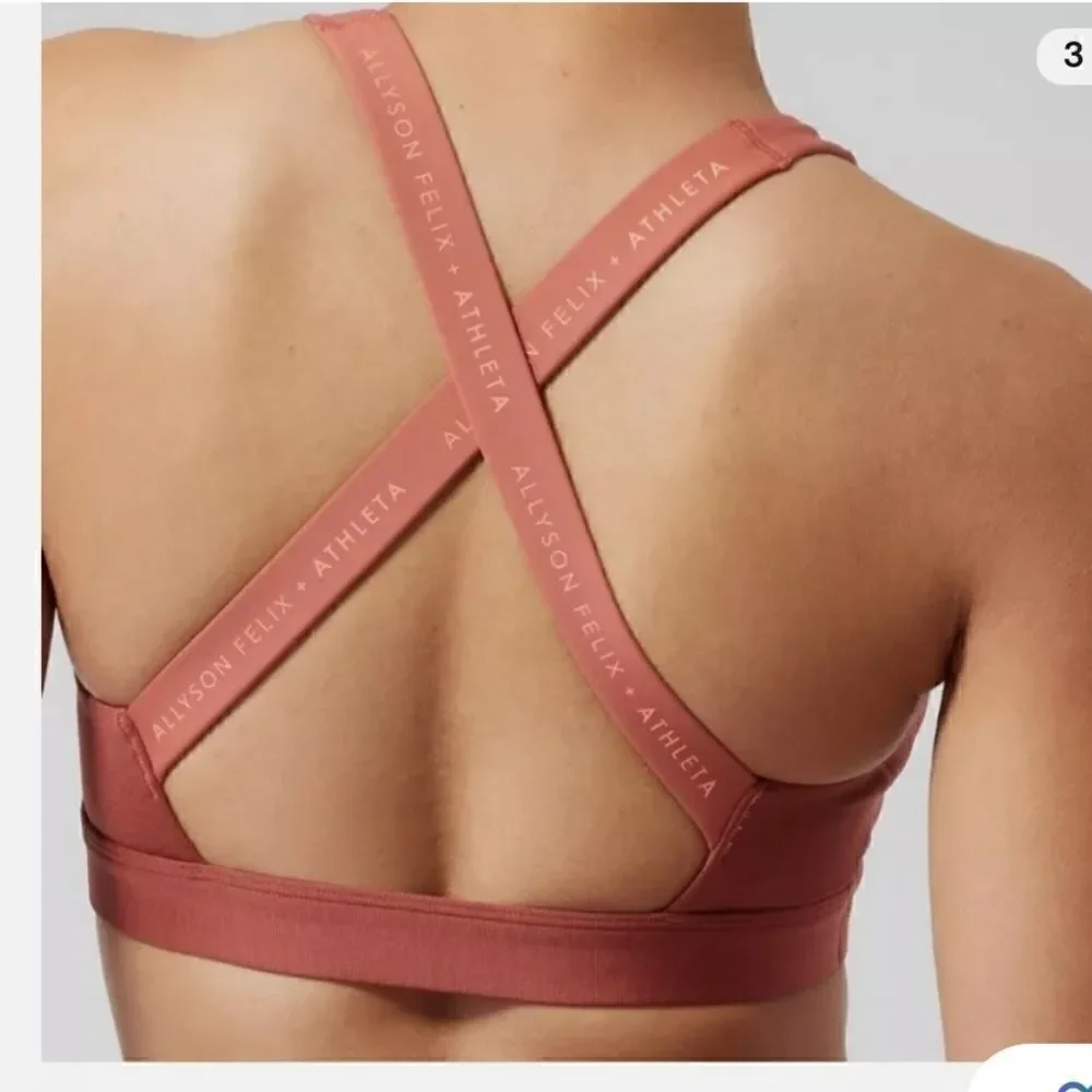 Athleta x Allyson Felix Legend V-Neck Bra medium  D-DD